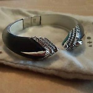 Alexis Bittar Deco Lucite Crystal Bracelet